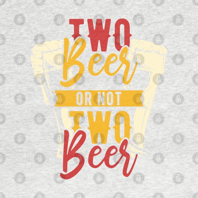 Two Beers by Hudkins
